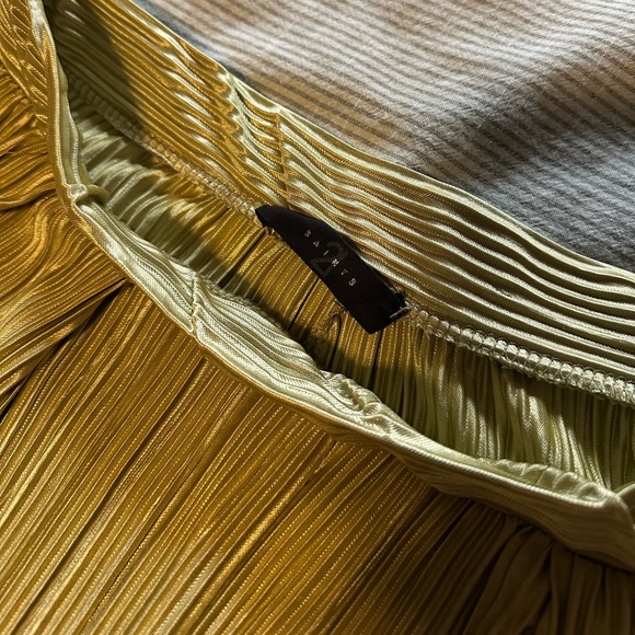 Green Plisse Pants - Picture 4 of 5